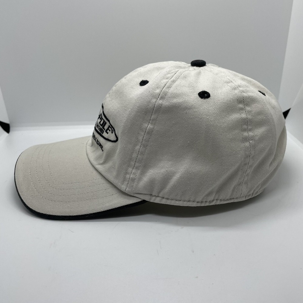 Power Pole Shallow Water Anchor‎ Hat Fishing Adjustable H&L Strap Beige - Picture 2 of 6